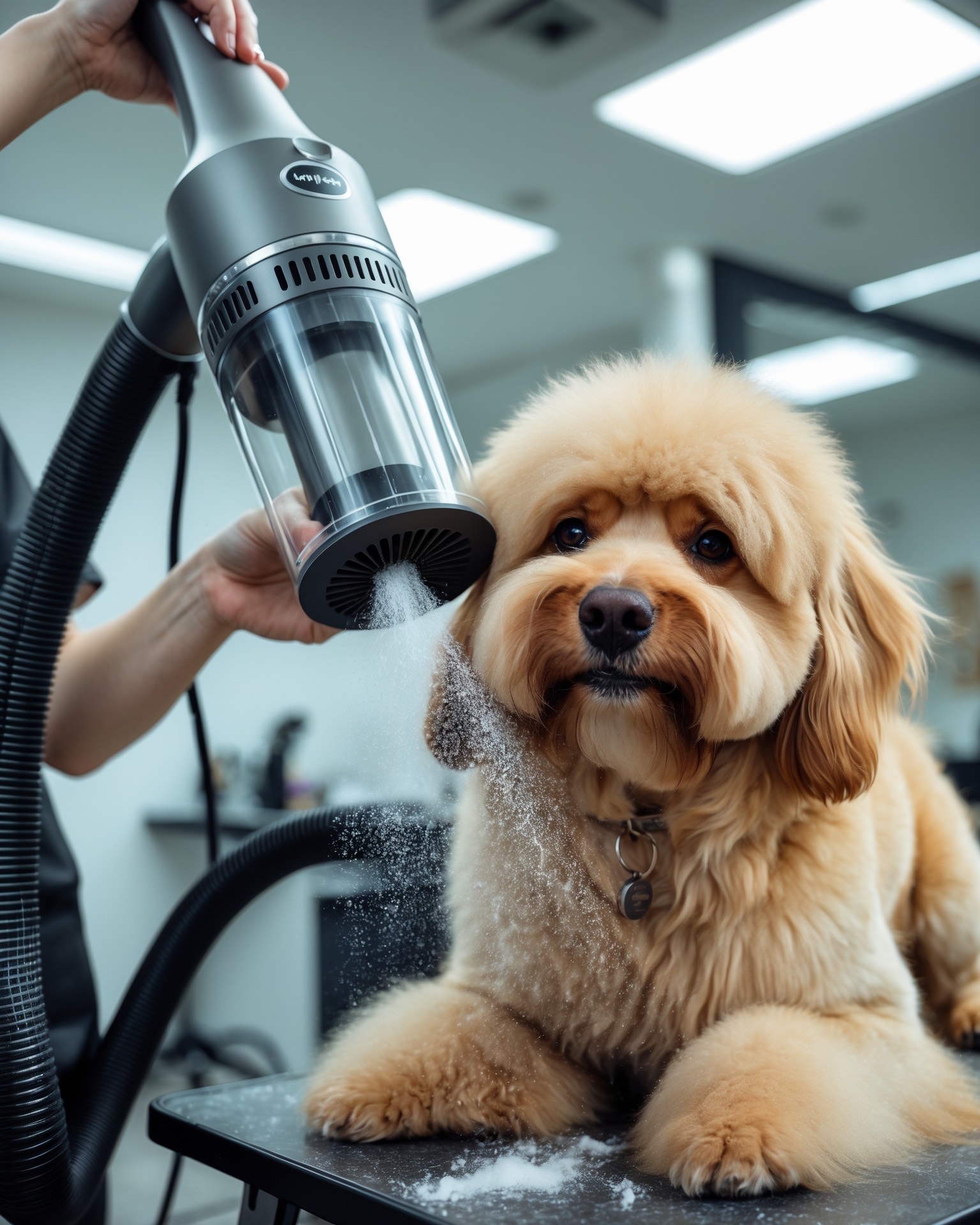 Efficient Pet Grooming Vacuum for Shedding Control